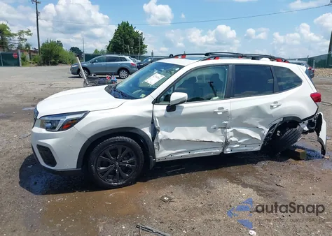 2021 Subaru Forester Sport from USA, damaged, VIN JF2SKARC1MH438914